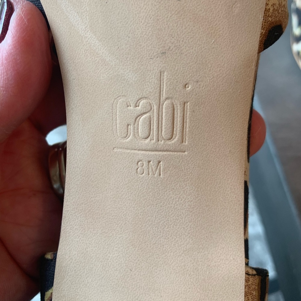 Cabi Kiki Ankle Strap low 2” chunky heel. Sz 8. - Picture 8 of 10